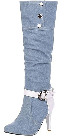 Stivali Donna Invernali Alti Stivaletti Stivali Donna Bassi Estivi Stivaletti Donna Tacco Alto Stivali Texani Donna Pelle Vera Stivaletti da Donna Neri Stivaletti Bassi Texani Bianchi Anfibi