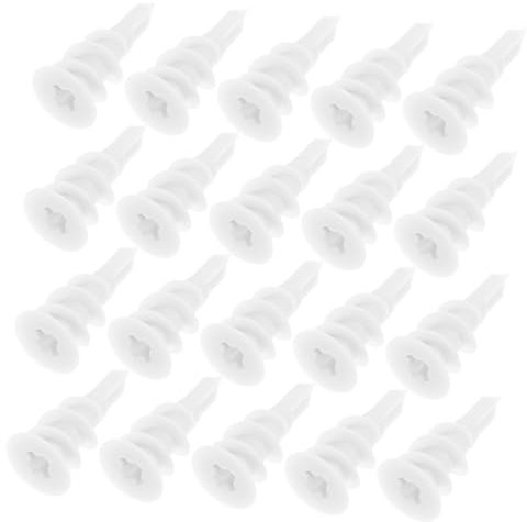 KICHOUSE 20stücke Expansionsrohr Aus Kunststoff Nützliche Expansionsrohre Zur Befestigung Langlebige Und Bruchfeste Expansionsrohre Für Gipskartonplatten