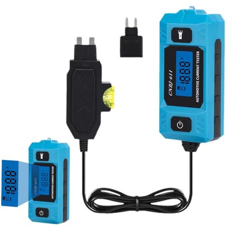 Tester Per Controllo Fusibili Per Auto,tester Per Fusibili,Luce LED, Rilevatore Di Corrente Automatico Con Fusibile Digitale, Alta Precisione - Tester Di Circuito Automatico DC Professionale Portatile