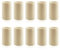Lot de 10 Diffuseur Parfum, Diffuseur Huiles Essentielles Bois, Diffuseurs d'Arômes Naturels, Diffuseurs Aromathérapie Portable et Écologique pour Voiture Bureau Chambre et Salon