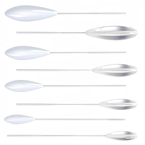 ACTOYS Spirolino Sinkend, 8 Sbirolino, Bombarde Angeln Forelle, 6/10/15/20g, Sbirolino Set für Forellen Angeln, Sbirolino Schwimmend, Angelzubehör Forelle, für Angel Spirolino