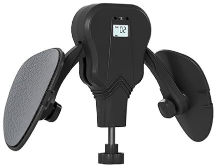 Oberschenkeltrainer, Beckenbodentrainer Für Frau, Trainingsgerät Für Weibliches Gesäß Mit Intelligenter Zähl (Schwarz)