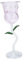 HOLIDYOYO Bicchiere Cocktail Rosa Goblet Per e Cocktail Per e Decorazioni Bar Design e