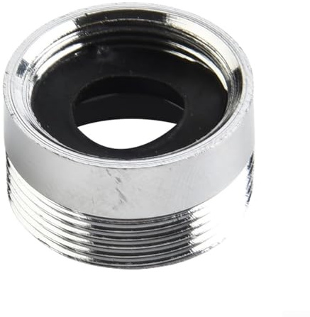 Adattatore per rubinetto in metallo, connettore aeratore femmina per filtro dell'acqua da cucina, rubinetto femmina, adattatore filettato interno per ridurre al minimo il consumo d'acqua (18 mm-22 mm)