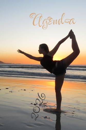 Agenda Journalier 2026 - 407 Pages - Couverture Thème Yoga