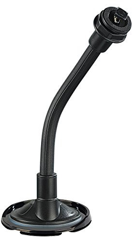 NavGear Zubehör zu Halter für Navi im Auto: Schwanenhals-Navi-Halterung mit Saugnapf-Basis für Armaturen (Navigationsgeräte-Halterungen Auto, Universalhalterung)