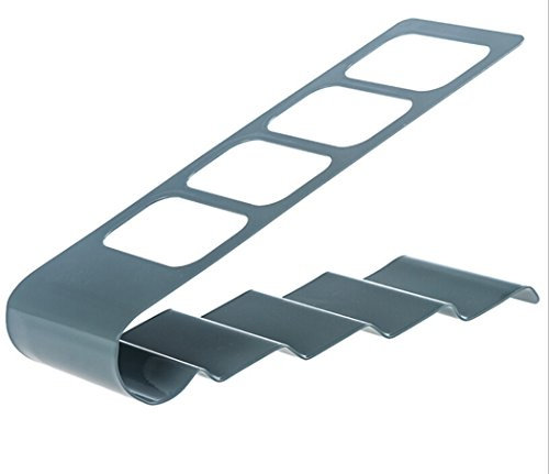 Fer Quatre bureau TV Climatisation stockage Remote Control Rack - Gris