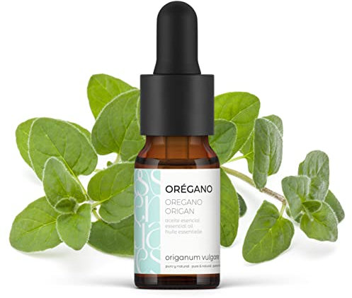 Aceite Esencial de Orégano BIO 10 ml - Bienestar Natural en cada Gota - 100% Puro - Essenciales