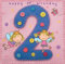 Twizler Karte zum 2. Geburtstag für Mädchen, mit Fee, Prinzessin und Schmetterlingen, ideal für den Kindergeburtstag