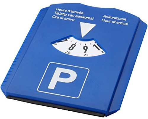 Bullet 5-In-1 Parking Disk (15.5 x 11.8 x 0.6 cm) (Blue)