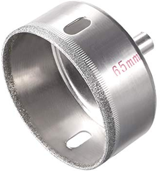 sourcing map 65mm Diamond Drill Bits Hole Saws for Glass Tile Porcelain Marble Ceramic Bottles Pots Brick