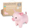 Little Big Friends Kleine Freunde | Rasselspielzeug | Spezielles Stofftier | Leicht zu reinigen | Leon das Schwein