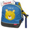 LALALO Sigikid Mini Kindergartenrucksack mit Namen personalisiert (bestickt), Kinderrucksack, Kinder Rucksack für Kindergarten Kita, Kleinkind Tasche, Kindergartentasche (Tiger)