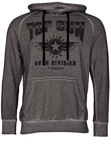 Top Gun Herren Hoodie Tg20212102 Anthrazit,L