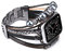 Wingoden Posh Leather Band Compatibile con Apple Watch Band 38 mm 40 mm 41 mm 42 mm 44 mm 45 mm 49 mm for Women Men - Wrap Boho Apple Watch Strap for iWatch Band Series 9 8 SE 7 6 5 4 3 2 1 Ultra 2,