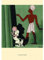 Moulinsart Postcard Tintin CP Illustration, Facsimile Pharaoh (12,5x17,5cm)