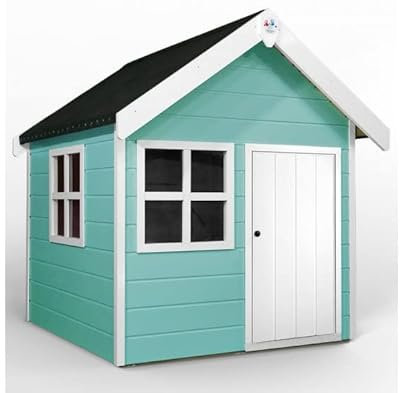 Tinkerbell Wooden Playhouse - (Mermaid Green)