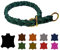 Hundehalsband Fettleder/Halsband ZugStopp Messing/kleine Hunde & große Hunde / 15mm / 20mm / 25mm / XXS - XL (45 Breite: 20mm, Tannengrün)
