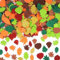 Herbst Bastelset Kinder, 500 Stück Ahornblatt Aufkleber Moosgummi Sticker Selbstklebend Verschiedene Herbstblatt Dekorationen DIY Stickers für Erntedankfest Party Basteln Ornamente (Mischfarben)