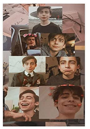 The Umbrella Academy Aidan Gallagher - TV Show 03 Leinwand-Poster, Wandkunst, Dekordruck, Bild Gemälde für Wohnzimmer, Schlafzimmer, Dekoration, ungerahmt, 30 x 45 cm
