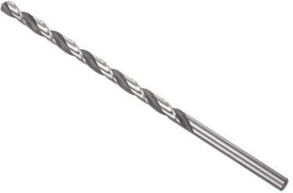 CoCud Forets Hélicoïdaux en Acier Rapide Extra Longs 6542, 8,2mm Diamètre 200mm Longueur, Foret Hélicoïdal Droit en Oxyde Noir – (pour Métal, Bois, Plastique, Aluminium)