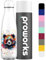 Proworks Botellas de Agua Deportivas de Acero Inoxidable Cantimplora Termo, Doble Aislamiento 12 Horas Caliente y 24 Horas Frío 500ml - Toda Salpicadura de Pintura Blanca - Panda