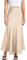 FEOYA Jupe Longue Femme Soie Artificielle Jupe en Satin Élégant Taille Haute avec Cordon de Serrage Jupe Casual 03 Champagne XL