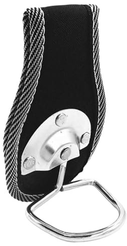 Hammer Holder, Heavy Duty Tool Belt Hook Hammer Loop, Tool Pouch With Belt Clip, Tool Belt Accessories, Belt Tool Holder for Construction Sites, Craft Projects