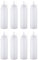 Acan Tradineur - Pack de 8 Botellas de plástico rellenables para Servir Salsas, dispensador de aliño Reutilizable, Ketchup, Mostaza, Aceite, Fabricado en España - 700 ml