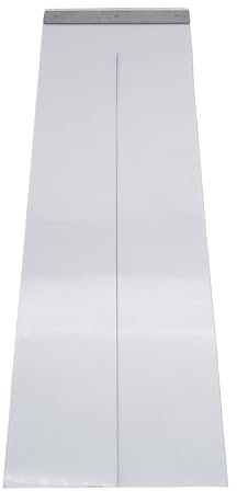 Zettl GmbH Lamellenvorhang für Kleintiere, BxH 20x60cm. PVC Streifenvorhang für Hundehütten, Katzenklappen, Ställe, Öffnungen im Gartenhaus, in der Werkstatt