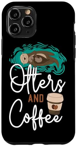 iPhone 11 Pro Otter Coffee Otters And Coffee Case