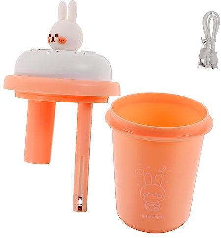 WESIEVYA humidificateur de bureau led leds aroma diffuser ia umidificateur jag diffuseur d'arômes domestique humidificateur d'air mini-humidificateur Plastique rose