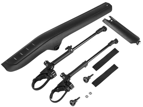 Schutzblech vorne für Radfahren, Hinteres Schutzblech für Fahrrad | Fahrrad-Schutzblech hinten mit Licht - Zyklus-Schutzblech Vollständige Abdeckung Verdicken Fahrrad-Schutzblech