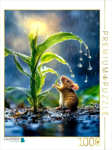 CALVENDO Puzzle Kann ich Mich bei dir unterstellen | 1000 Teile Lege-Größe 64 x 48 cm Foto-Puzzle für glückliche Stunden