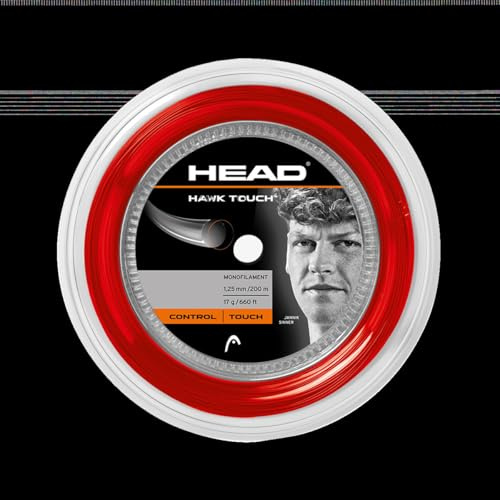 HEAD Hawk Touch Rolle 200m, Tennissaite Unisex Adulto