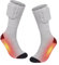 Calcetines térmicos, recargables, aislados, niveles de calor ajustables, perfectos para camping, pesca, ciclismo, caza, senderismo, 1 par de medias térmicas (sin batería)