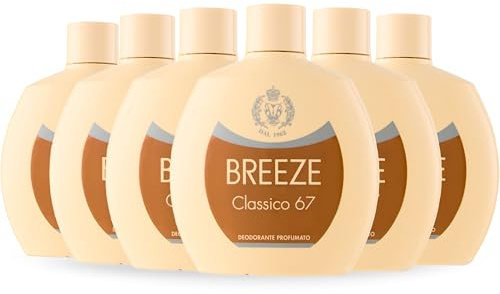 BREEZE | Deodorante Squeeze Classico 67, 6x100 ml