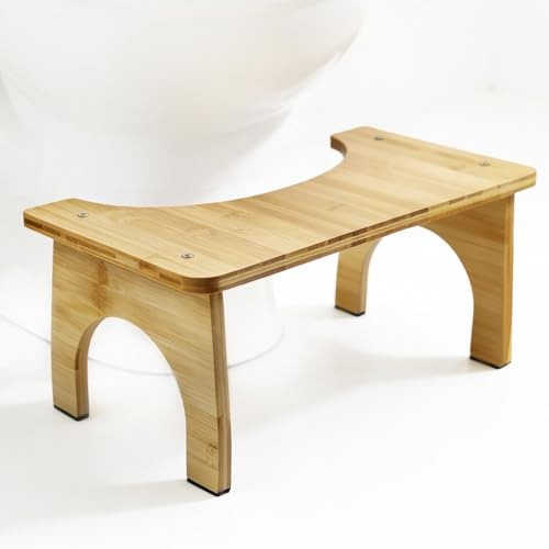 HA BIN Toilettenhocker für Erwachsene und Kinder, WC Hocker für bessere Sitzposition und natürliche Verdauung, Klohocker für einfachere Nutzung im Badezimmer