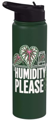 Humidity Please Houseplant Care Stainless Steel Insulated Water Bottle