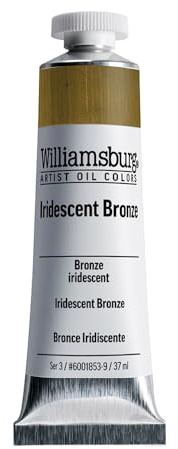 Williamsburg Artist Oil Colors, Iridescent Bronze, 37 ml Tube