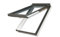 55 x 118 - Kunststoff FAKRO PPP-V U3 preSelect®- Klapp-Schwingfenster mit EDR für Dachziegel