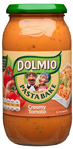 Dolmio cremige Tomatensauce zum Backen - 500g - Glas