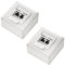 deleyCON 2x CAT6 Universal Netzwerkdose - 2x RJ45 Port - Geschirmt - Aufputz oder Unterputz - 1 Gigabit Ethernet Netzwerk - EIA/TIA 568A&B - Weiß