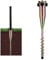 LamYHeng 22inch Long Soild Metal Rod Holder Beach Garden Parasol Umbrella Sand Flag Pole Holder Grass Anchor Ground Spike Base for Rotary Dryer Clothes Washing Line (1 Pack)