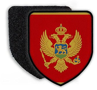 Copytec Patch Flag of The Montenegro Flagge Land Staat Nation Landesflagge Aufnäher Wappen Klett #21367