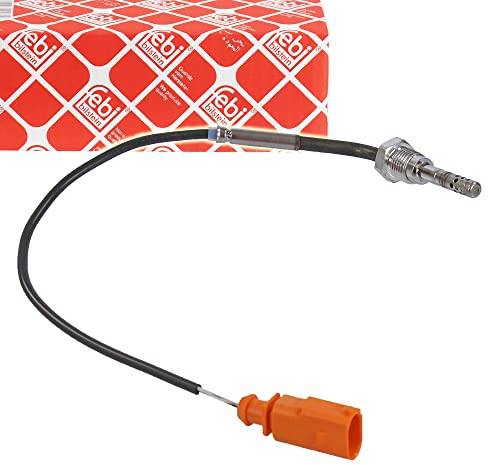 febi bilstein 49282 Abgastemperatursensor , 1 Stück | Kompatibel mit: AUDI A4 Allroad B8, A4 B8, A4 B8 Avant, A5, A5 Cabriolet, A5 Sportback, A6 Allroad C6, A6 C6, A6 C6 Avant, Q5