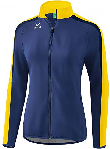 ERIMA Damen Präsentationsjacke Präsentationsjacke, new navy/gelb/dark navy, 42, 1011835