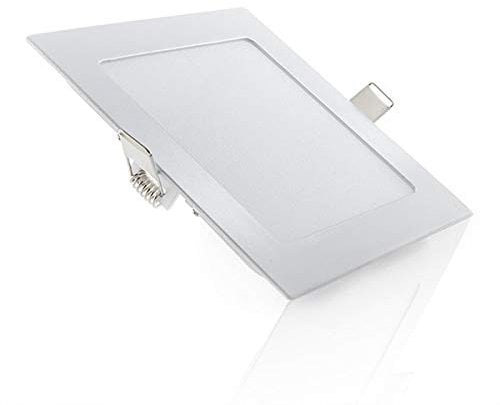 Placa LED 12W 860Lm 4200ºK Cuadrada 40.000H [HO-GP-LZ-5-W] | Greenice