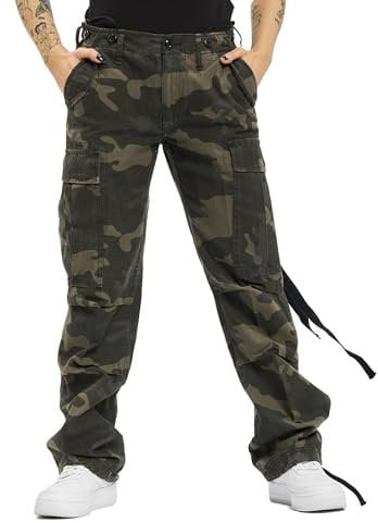 Brandit Women M65 Pants, Farbe: darkcamo, Größe: 33
