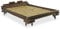 vidaXL Bambusbett 140x200cm Dunkelbraun Bett Futonbett Doppelbett Holzbett